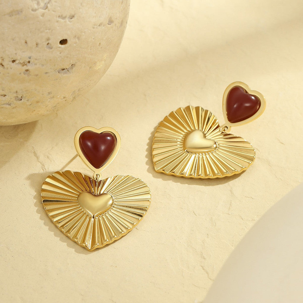 Titanium Steel Valentine's Day Gift Love Souvenir High Jewelry Set