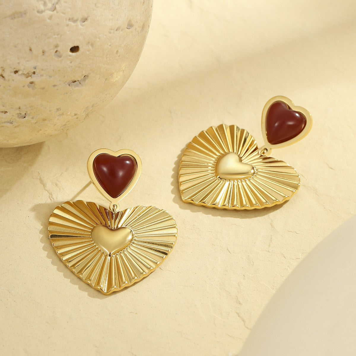 Titanium Steel Valentine's Day Gift Love Souvenir High Jewelry Set