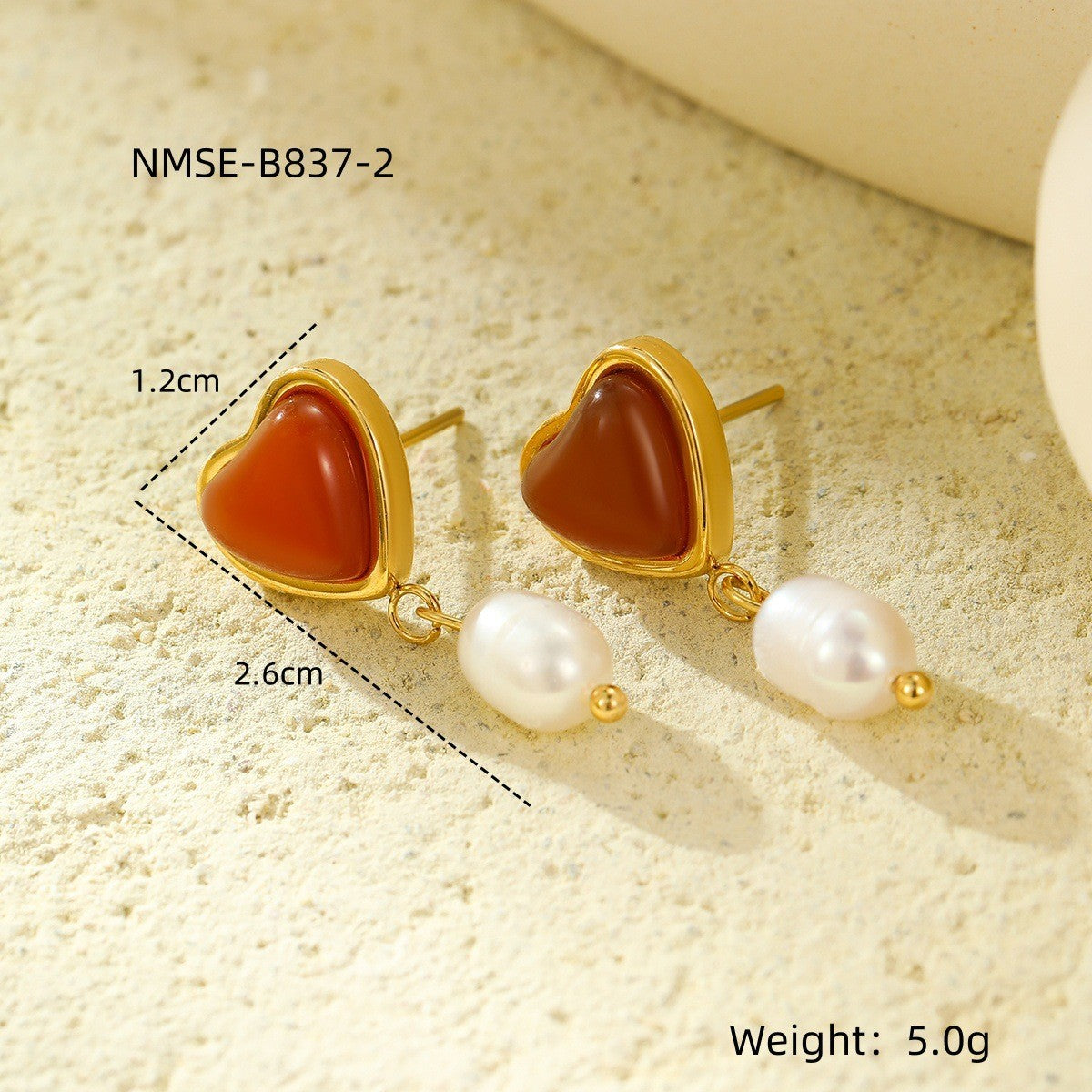 Titanium Steel Valentine's Day Gift Love Souvenir High Jewelry Set
