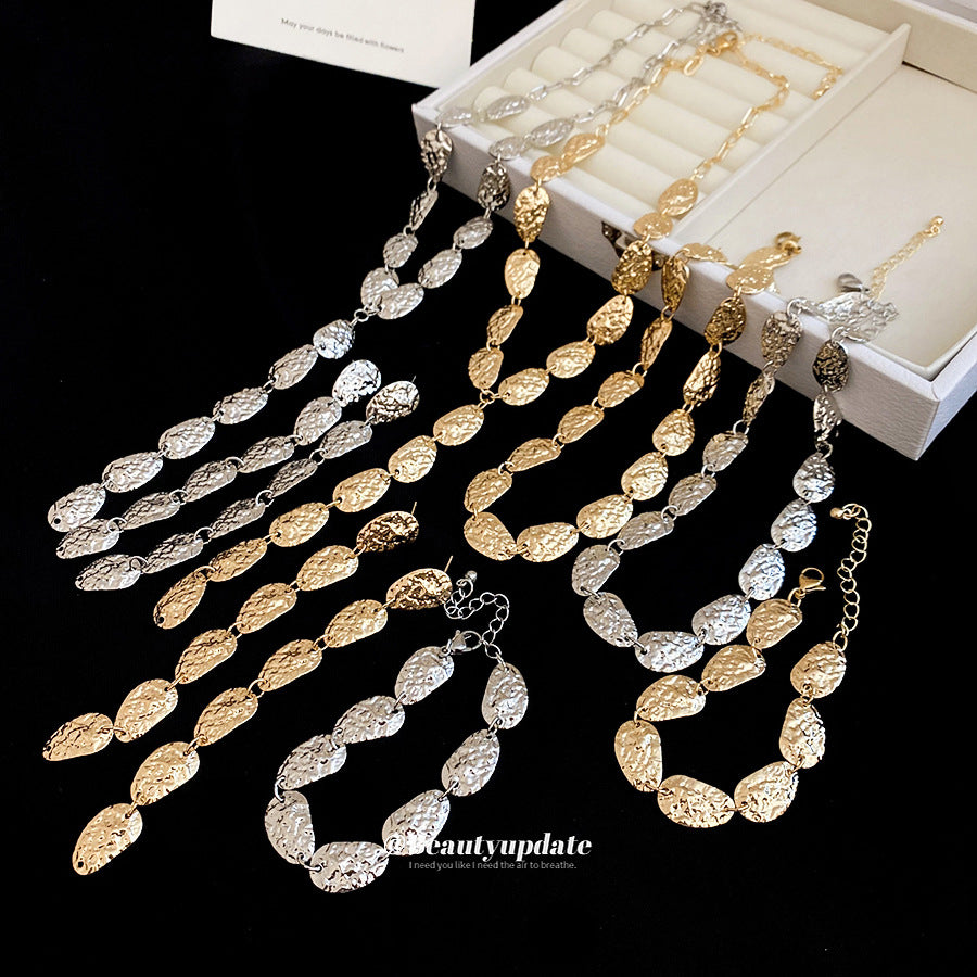 Women's Tassel Ear Affordable Luxury Fashion High Sense Jewelry Set
