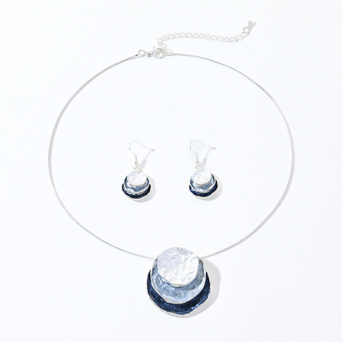 Fashion Bohemian Style Color Painting Oil Jewelry Set