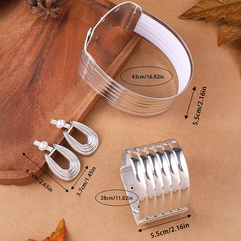 Tribal Style Collar Exaggerated Suit Fashion Adjustable Necklaces