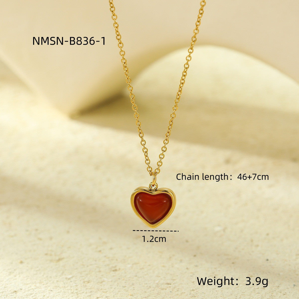 Titanium Steel Valentine's Day Gift Love Souvenir High Jewelry Set