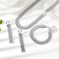 Classic Plaid Eardrops Combination Suitable For Jewelry Set