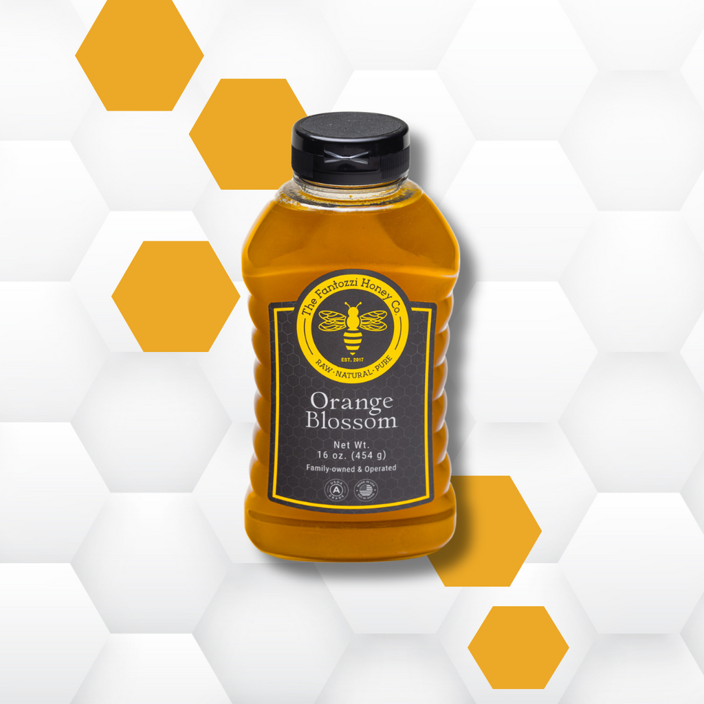 Orange Blossom Honey Squeeze Bottles
