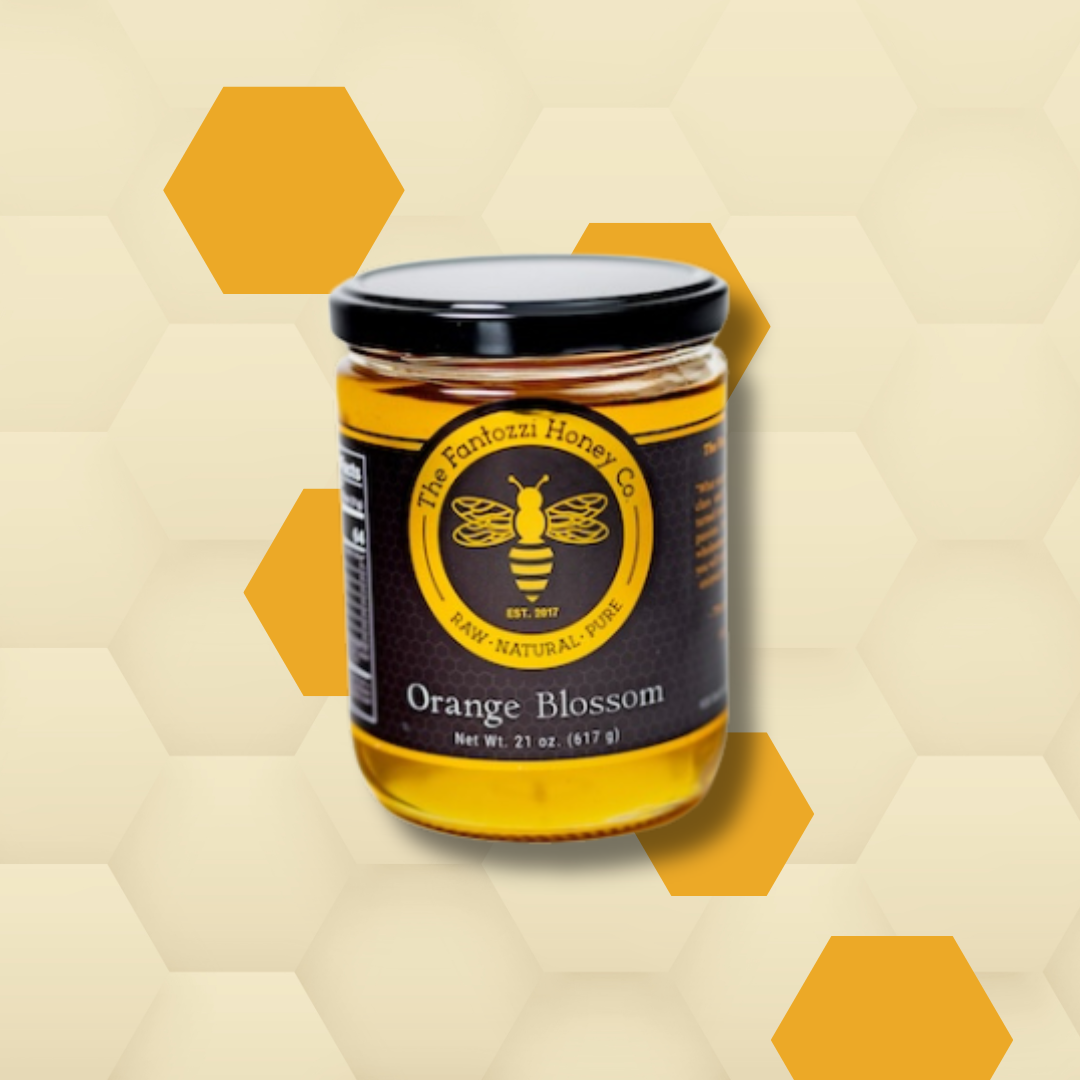 Orange Blossom Honey Jar