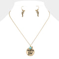 "Southern Girl" Gun Charm Necklace