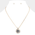 "Faith Strength Courage" Angel Pendant necklace