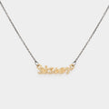 "Sister" Script Pendant Necklace