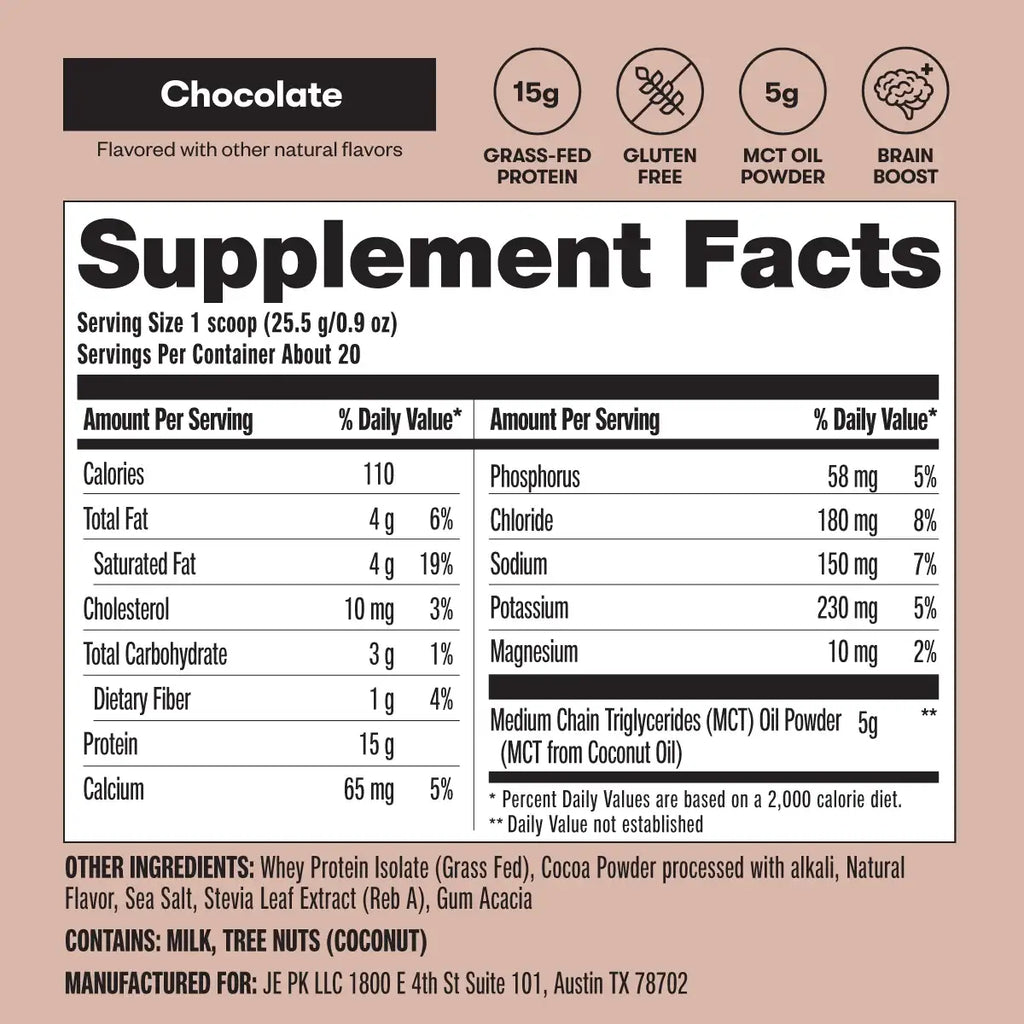 Keto Whey Protein - World Safari Shops