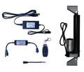 Linear Actuators 12-Volt 225lbs + Mounting Brackets with optional AC to 12 VDC Power Supply and/or Wireless Remote Control DPDT Switch