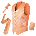 Ferrecci Mens PV50-8 Orange with Orange Back Vest Set