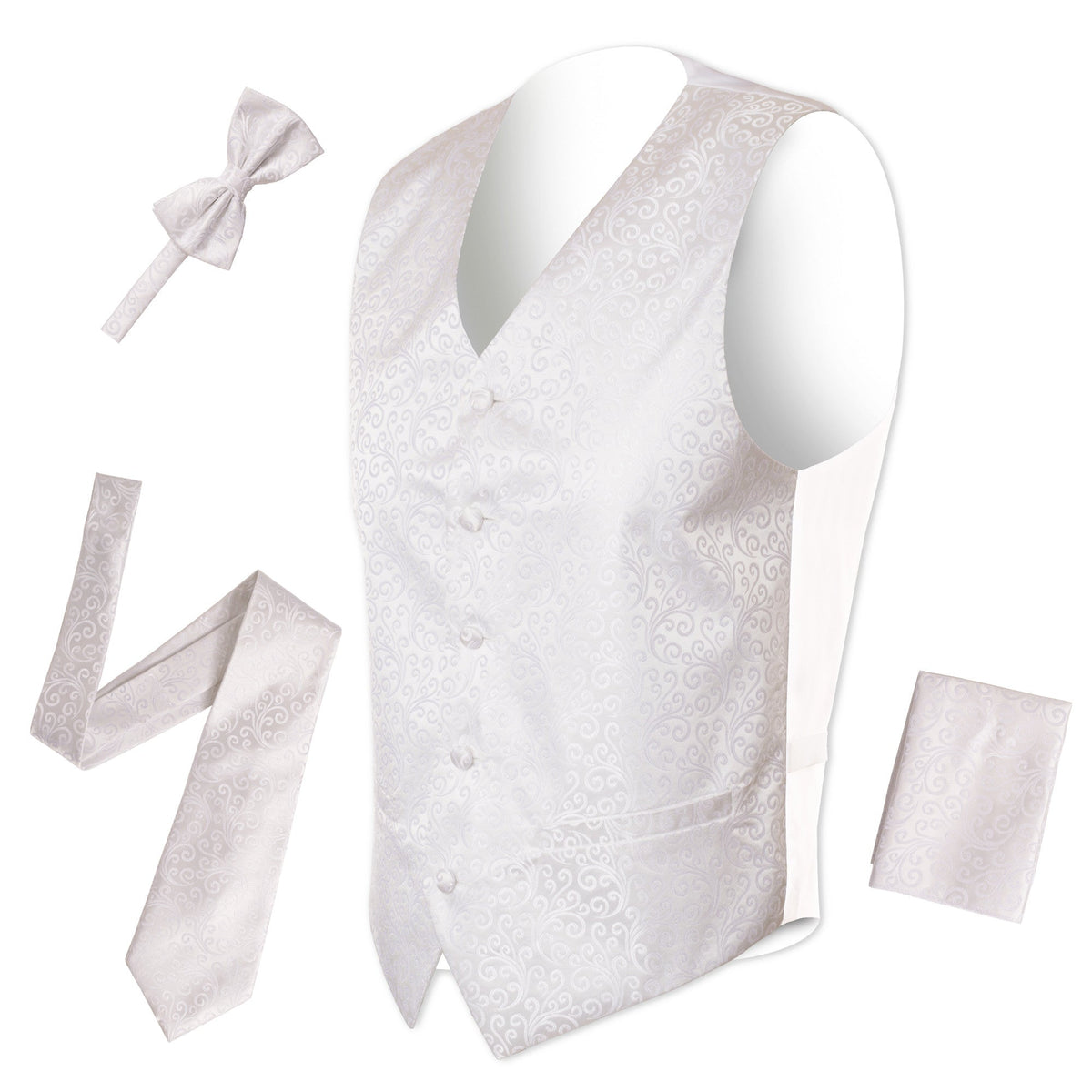 Ferrecci Mens PV50-9 Beige with Beige Back Vest Set