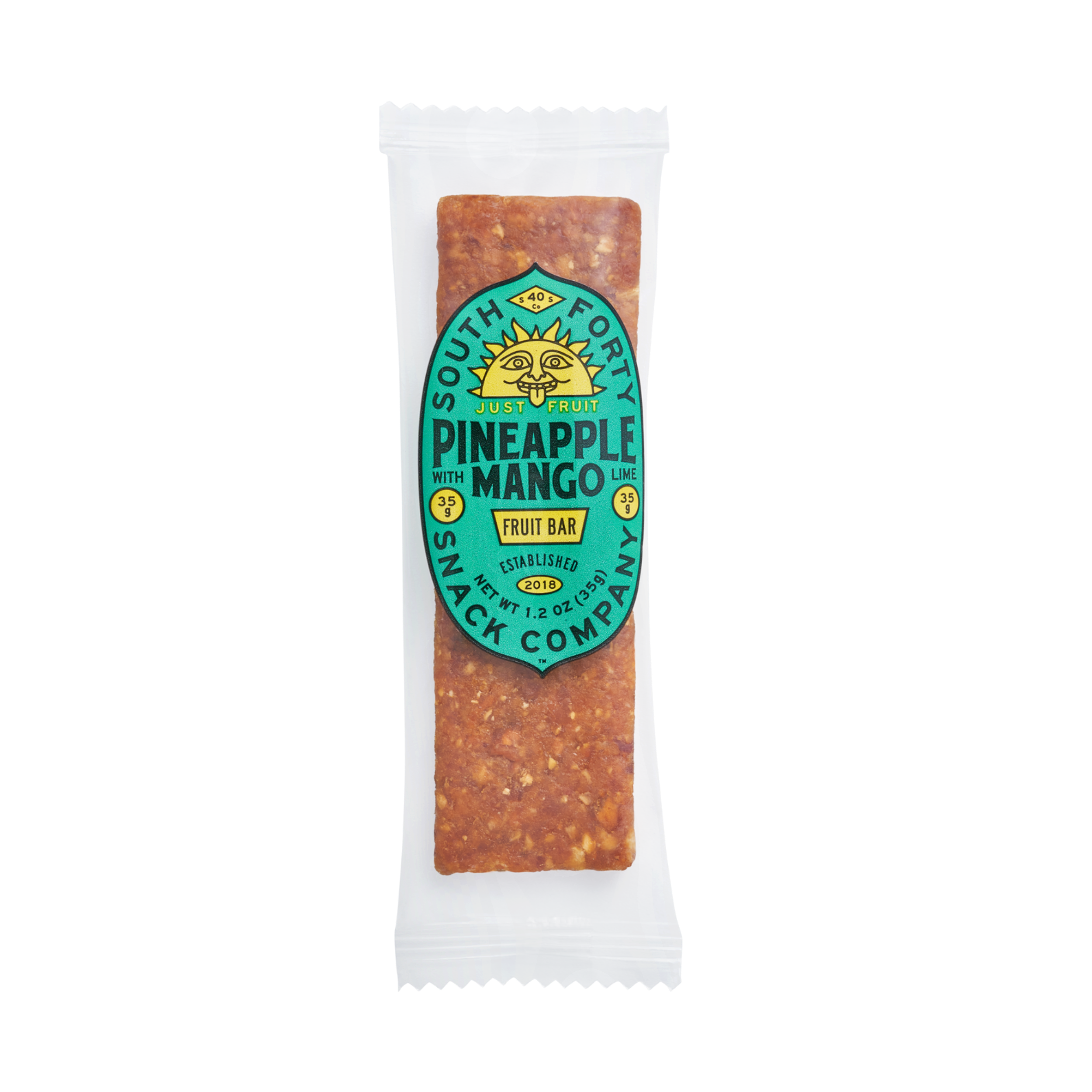 Mango Pineapple Lime Fruit Bars 18-Pack
