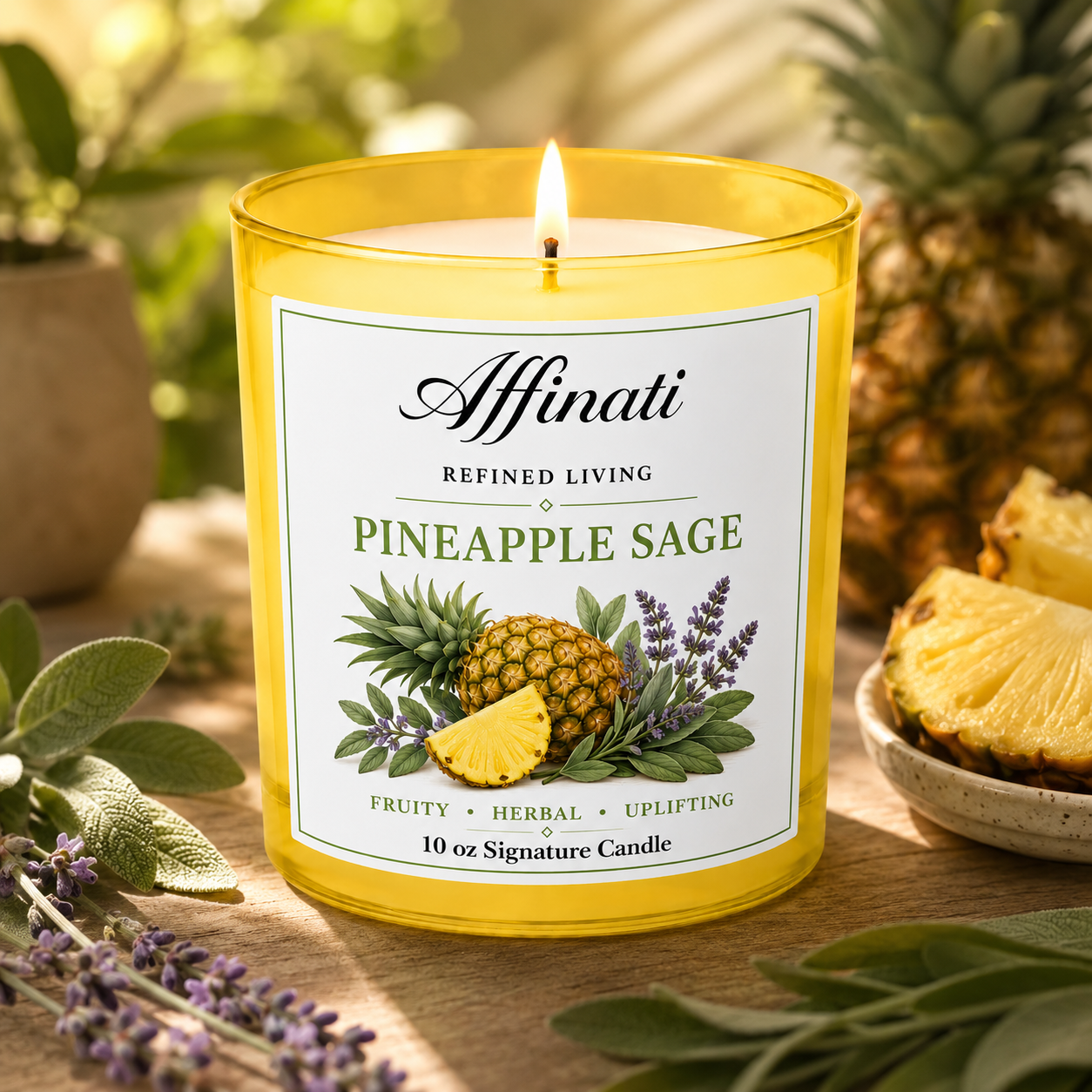 Pineapple Sage Signature Candle