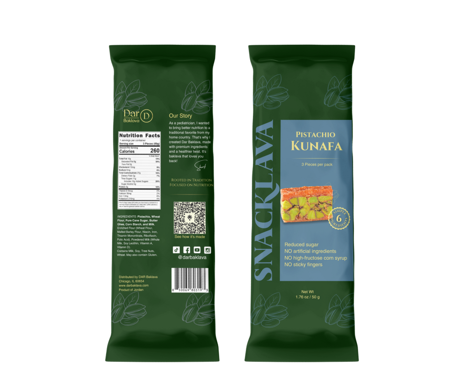 Kunafa Pistachio - Snacklava®
