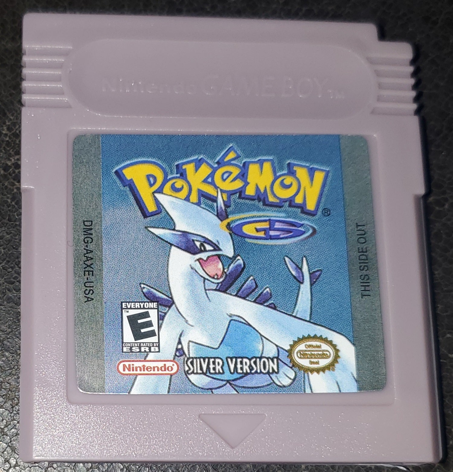 Pokemon Silver GBC Video Game Cartidge Game Boy Color 2000