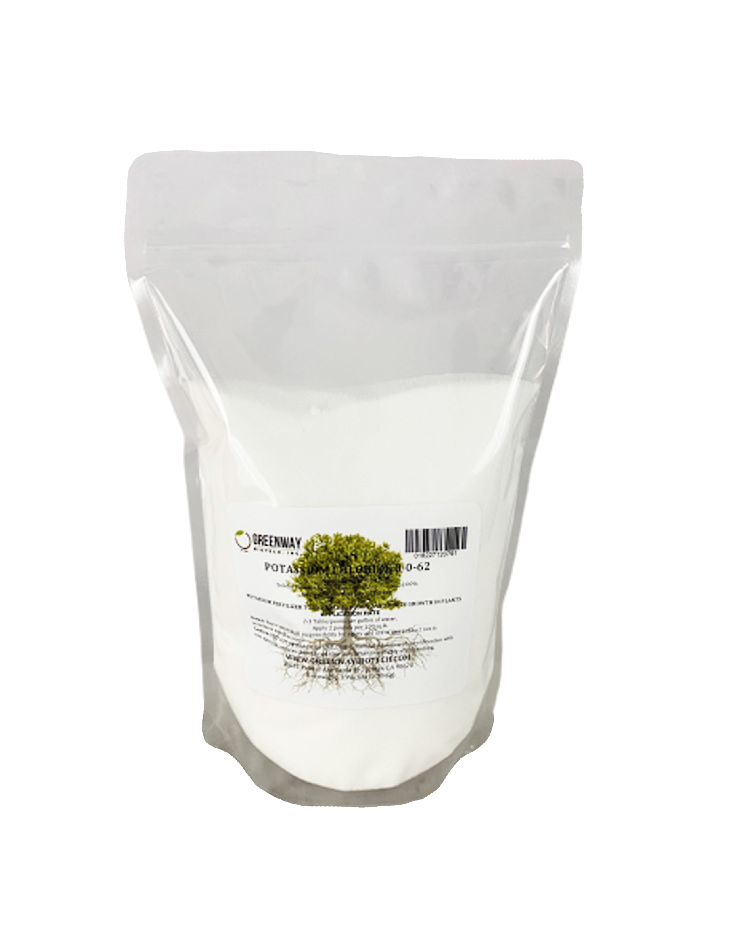 Potassium Chloride (Muriate of Potash) 0-0-62