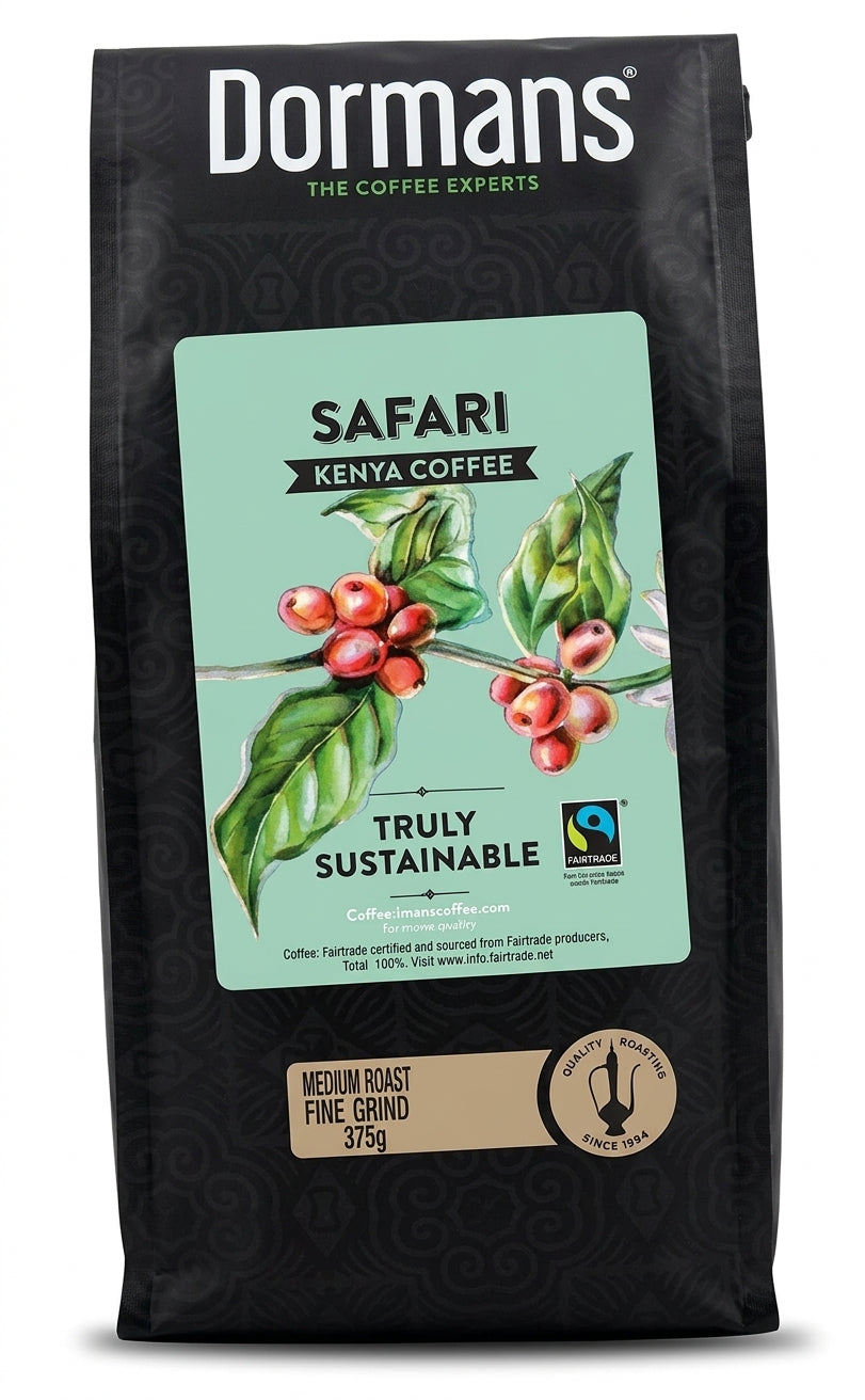 Dormans SAFARI Kenya Coffee - Medium Roast, Medium Grind 375g