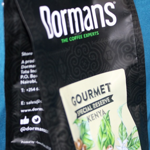 Dormans Gourmet Special Reserve package side branding view
