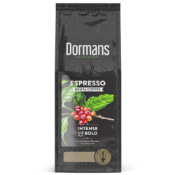 Dormans Espresso Kenya Coffee 375g standing package dark roast ground coffee