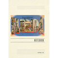 Vintage Lined Notebook Greetings from Florida - Paperback