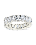 Sterling Silver Janis CZ Eternity Band Ring