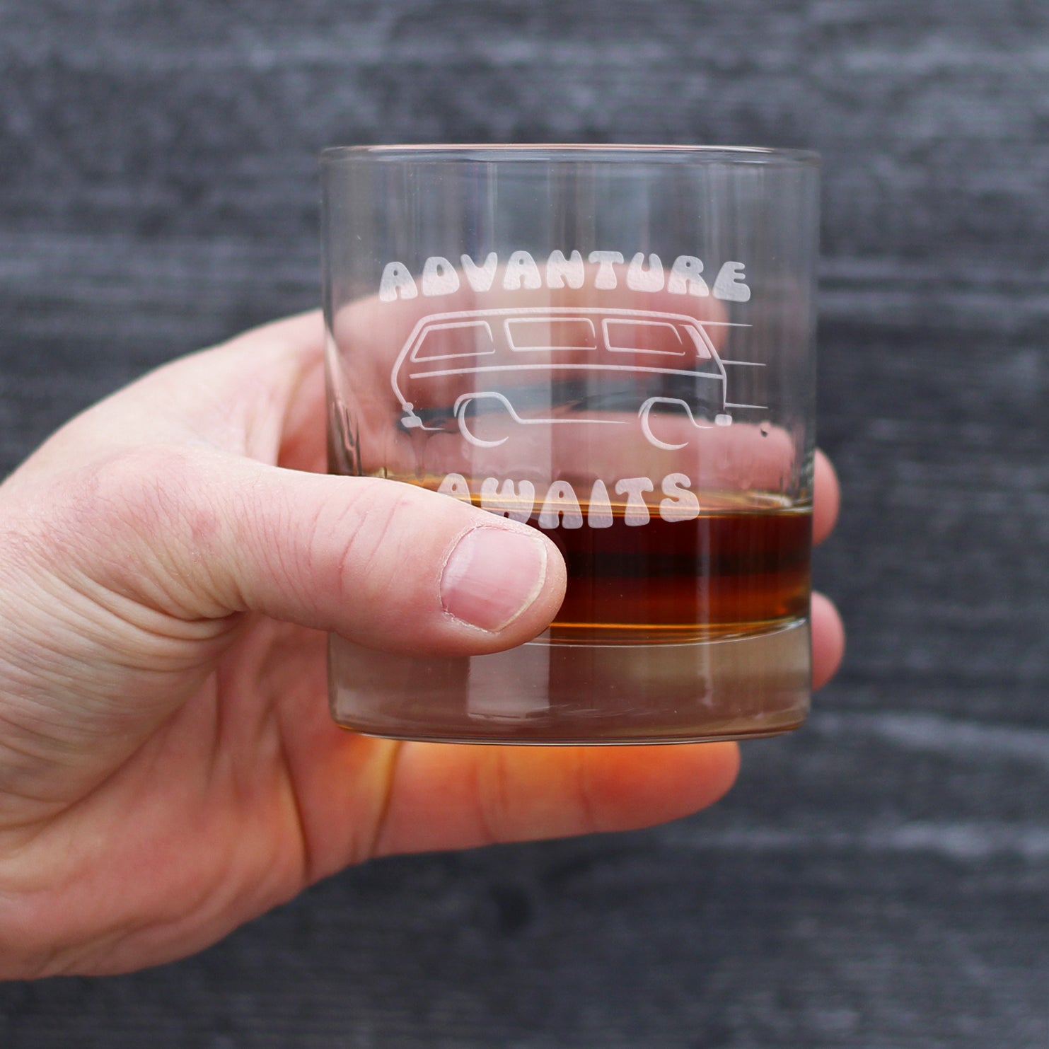 Advanture Awaits - 10 Ounce Rocks Glass