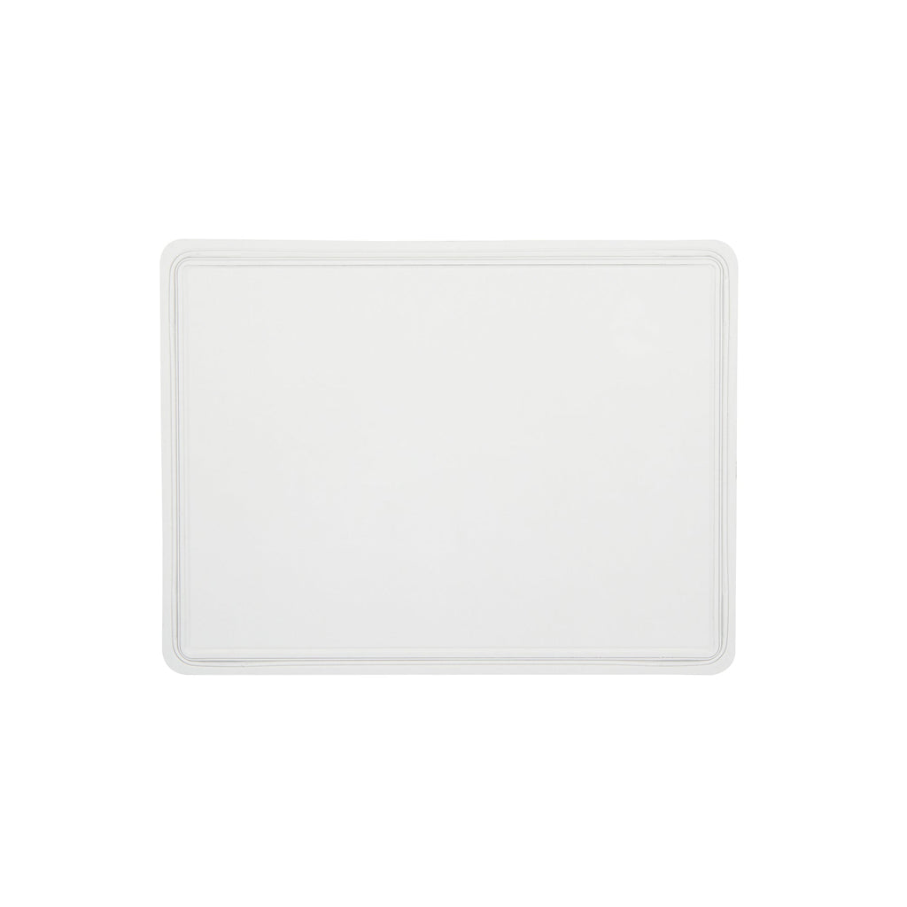 Cafe Vision Rectangle Clear Plastic Lid - Fits Medium Click Lock Container - 200 count box