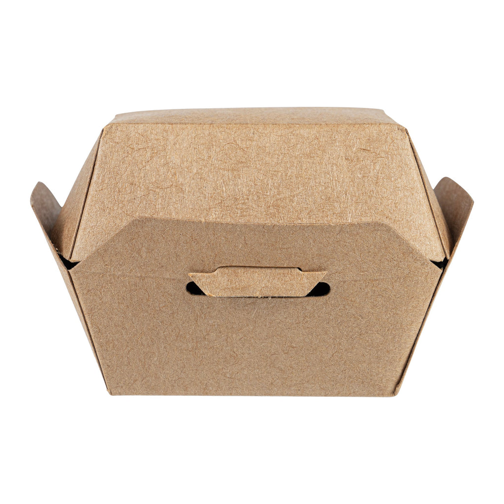 Bio Tek Kraft Paper Slider Box - 2 1/2" x 2 1/2" x 2" - 100 count box