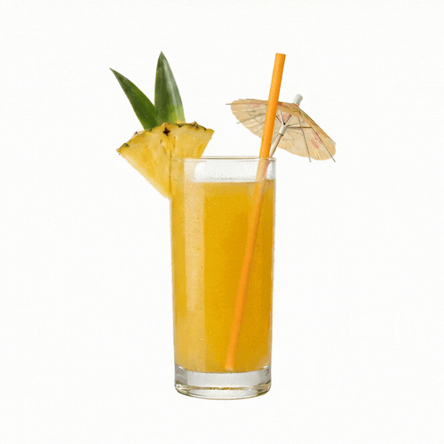 Bev Tek Orange Paper Straw - Biodegradable, 6mm - 7 3/4" - 100 count box