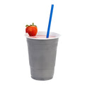 Bev Tek Blue Paper Straw - Biodegradable, 6mm - 7 3/4" - 100 count box