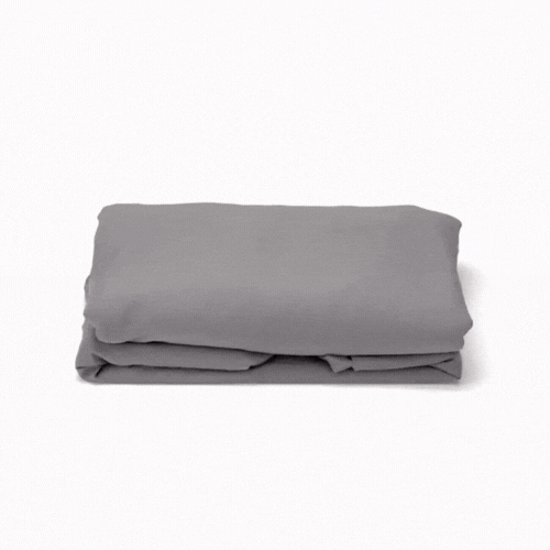 Table Tek Round Charcoal Gray Spandex Table Cover - Contour Cut - 72" - 10 count box