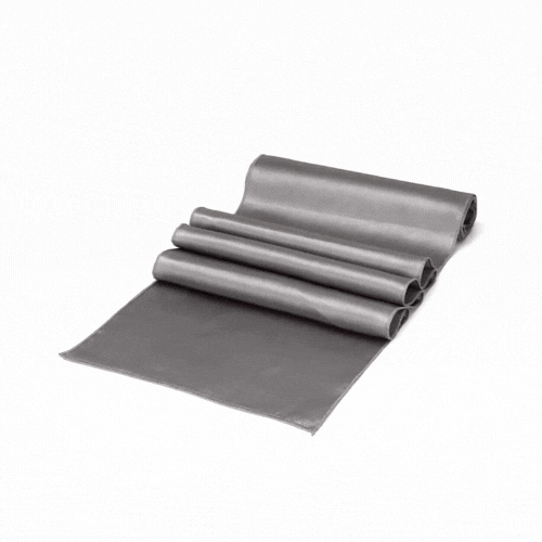 Table Tek Dark Gray Satin Table Runner - 12" x 108" - 10 count box