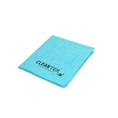 Clean Tek Professional Blue Microfiber Cleaning / Drying Cloth - 13'' x 15'' - 5 count box