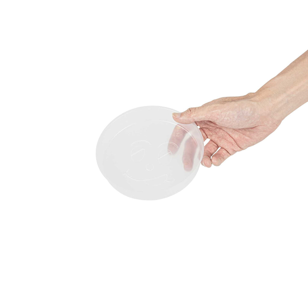 Bio Tek 12 oz White Plastic Insert Tray - Fits 17-45 oz Containers - 200 count box