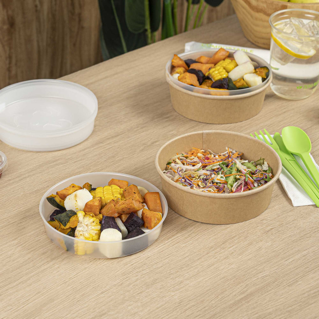 Bio Tek 12 oz White Plastic Insert Tray - Fits 17-45 oz Containers - 200 count box