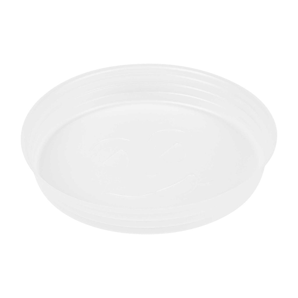 Bio Tek 16 oz White Plastic Insert Tray - Fits 17-45 oz Containers - 200 count box