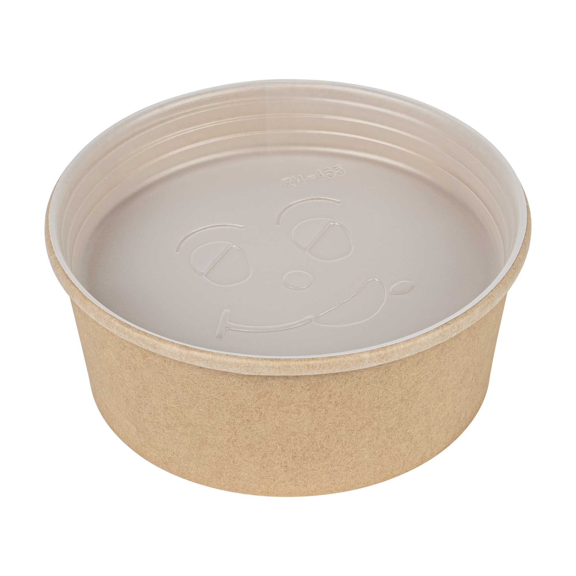 Bio Tek 16 oz White Plastic Insert Tray - Fits 17-45 oz Containers - 50 count box