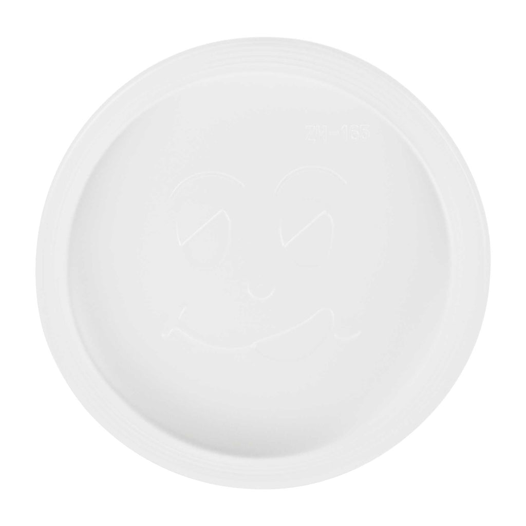 Bio Tek 16 oz White Plastic Insert Tray - Fits 17-45 oz Containers - 200 count box