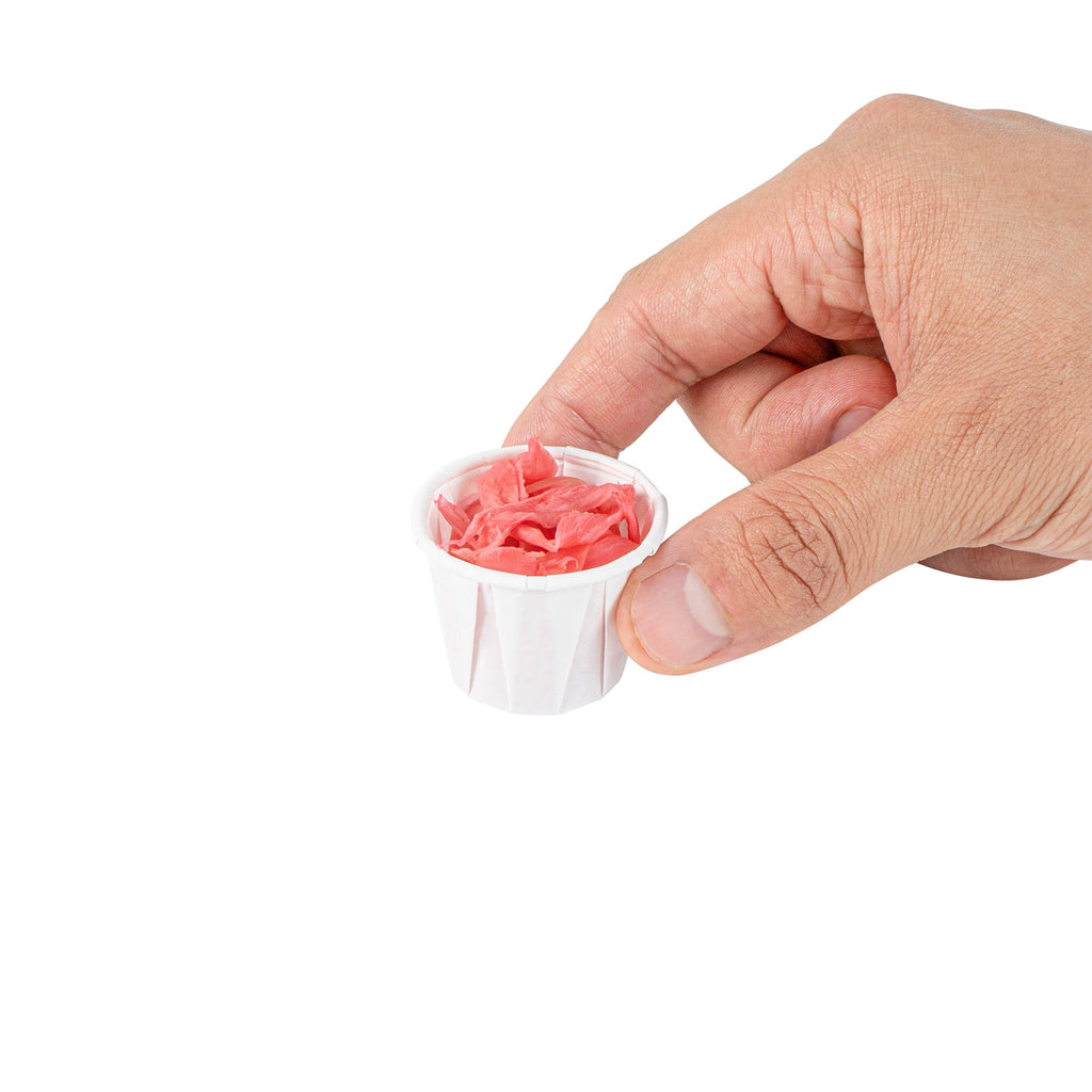Sustain 0.75 oz White Paper Portion Cup - Compostable - 2000 count box