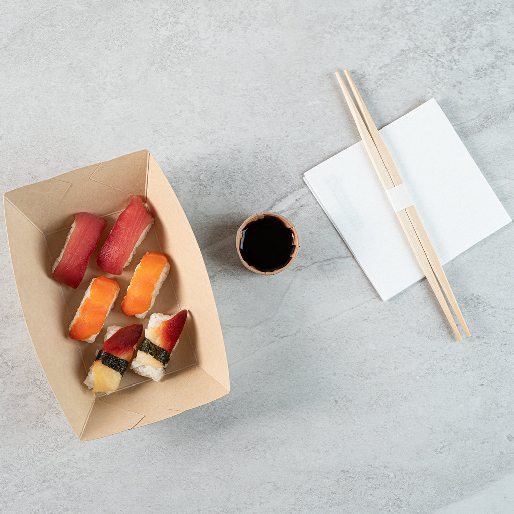 Sustain 1.5 oz Kraft Paper Portion Cup - Compostable - 2000 count box