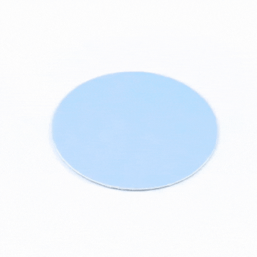 Bar Lux Round Blue Paper Coaster - 3 1/2" - 1000 count box