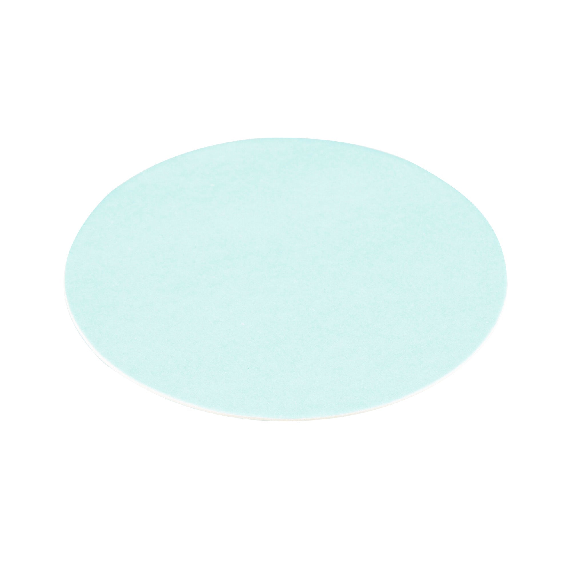 Bar Lux Round Turquoise Paper Coaster - 3 1/2" - 1000 count box