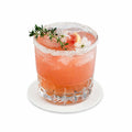 Bar Lux Round White Paper Coaster - 3 1/2" - 1000 count box