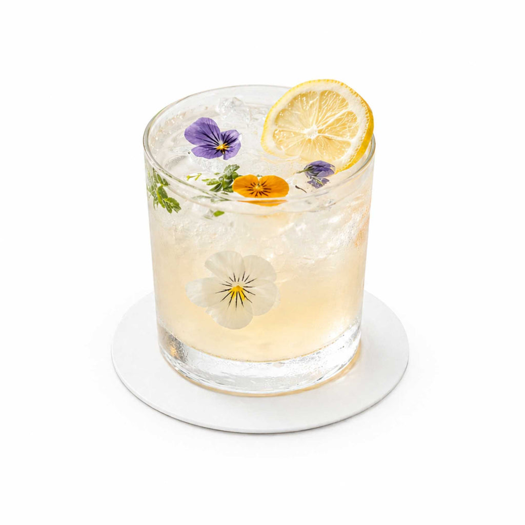 Bar Lux Round White Paper Coaster - 3 1/2" - 1000 count box