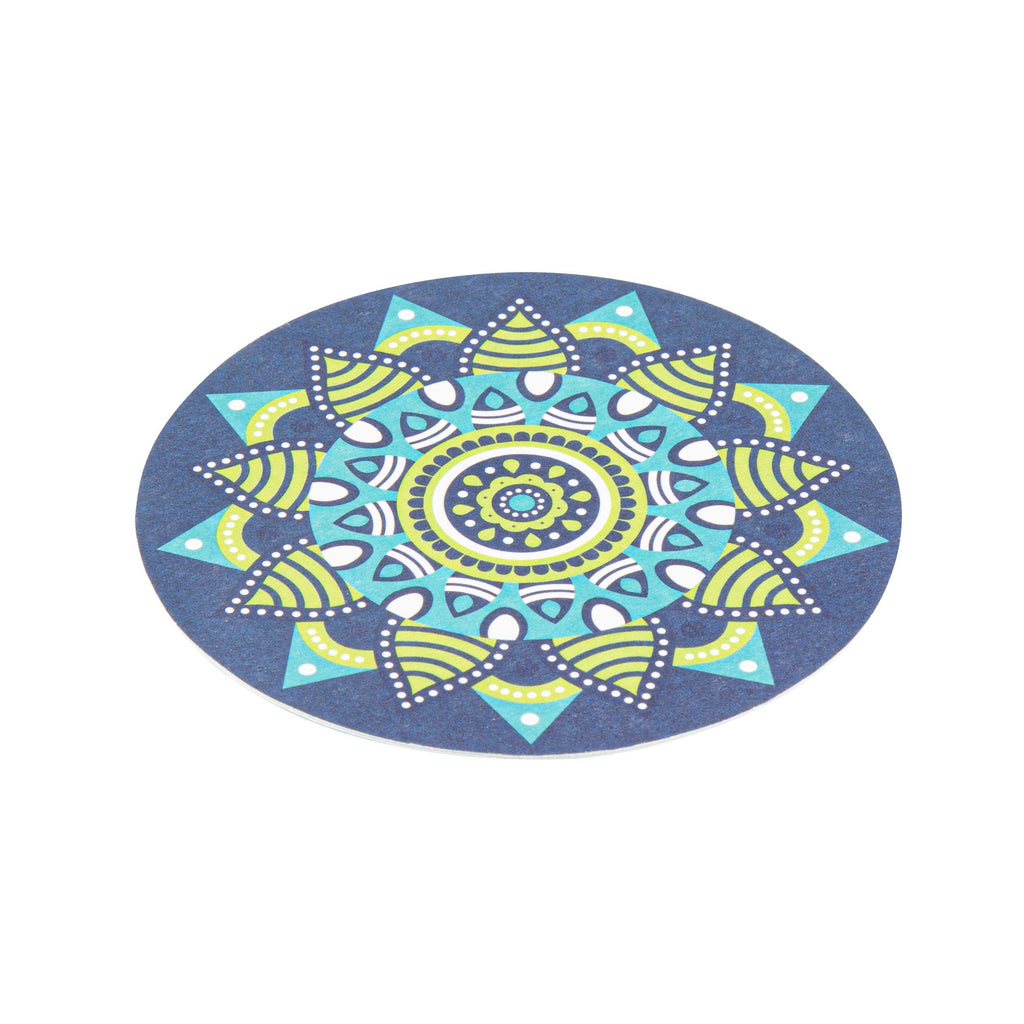 Bar Lux Round Floral Paper Coaster - 6 Assorted Designs - 4" - 480 count box