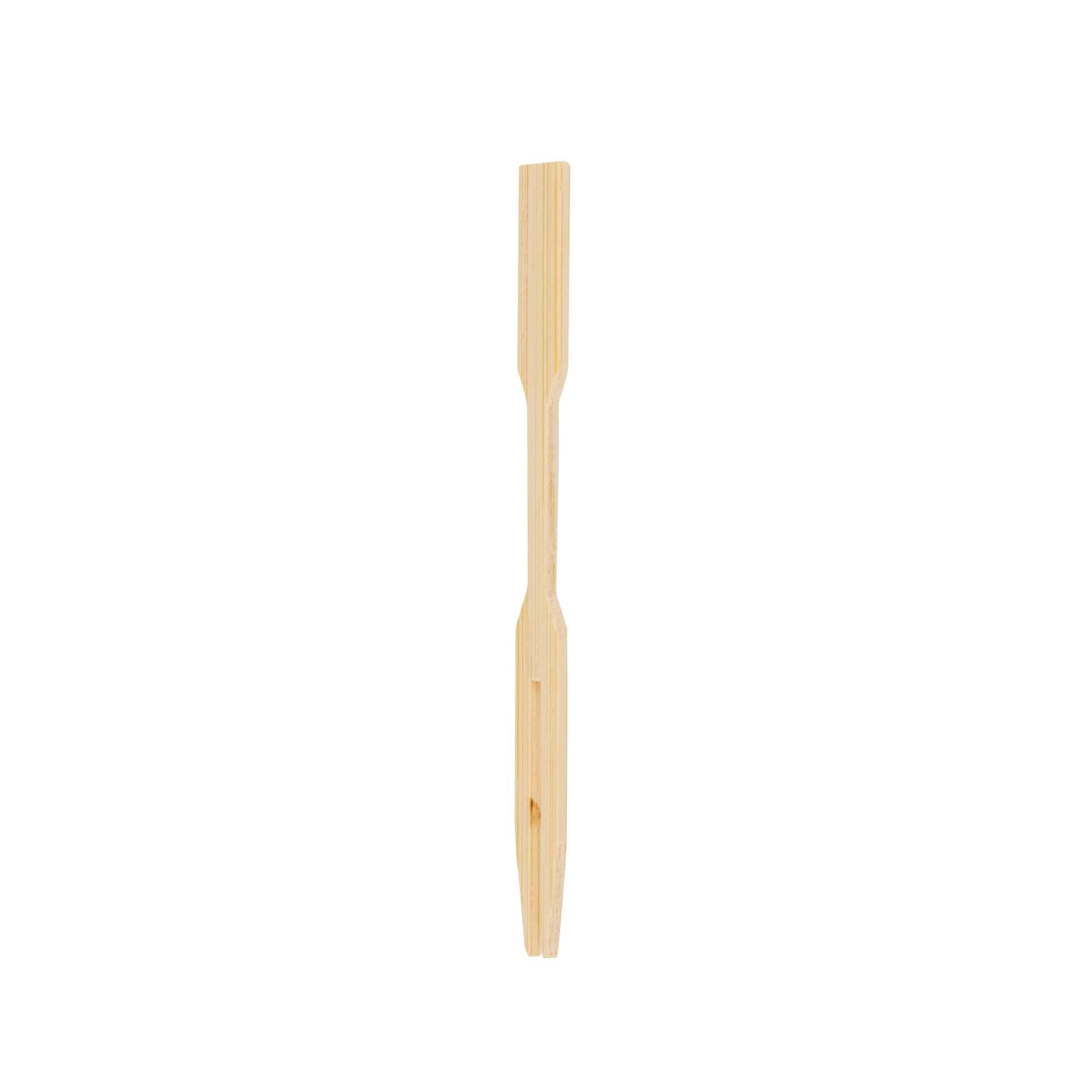 Bambuddha Natural Bamboo Asian Fork - 3 1/2" - 1000 count box