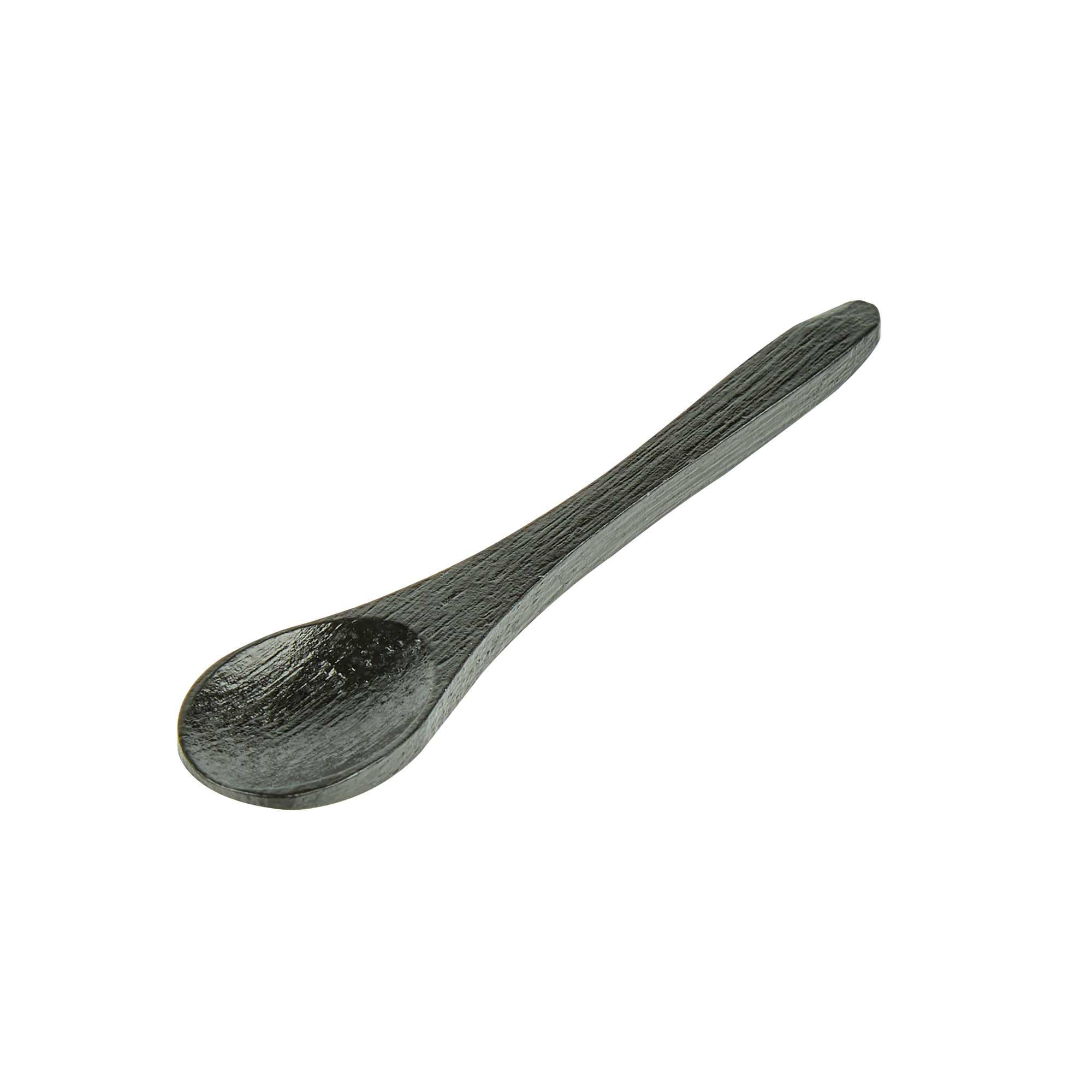 Bambuddha Black Bamboo Mini Spoon - 3 1/2" - 100 count box