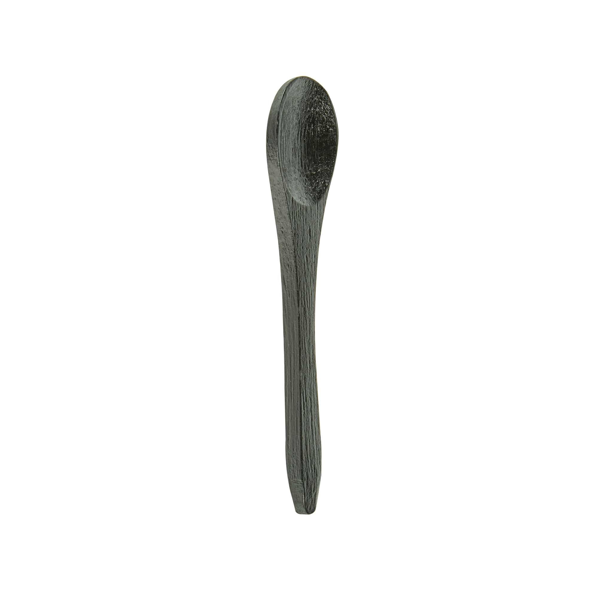 Bambuddha Black Bamboo Mini Spoon - 3 1/2" - 100 count box